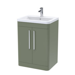 Parade 600mm Single Bathroom Vanity with Integrated Vitreous China Basin