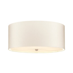 Ausie Fabric Semi Flush Mount