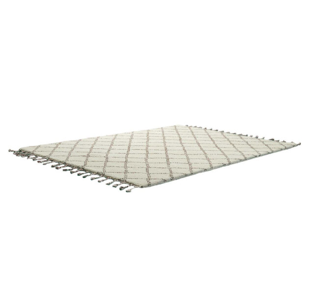 Mick Hand Knotted Wool Beige Rug