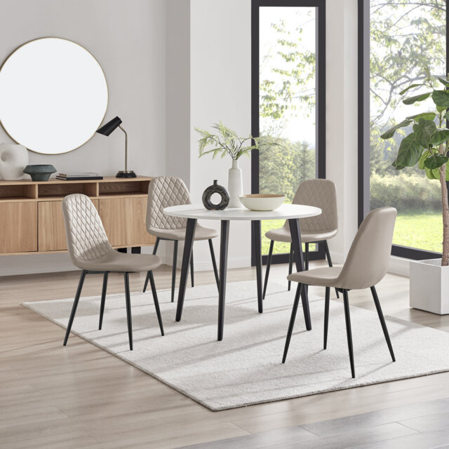 Betsab 4 - Person Dining Set