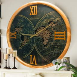 Solid Wood Wall Clock