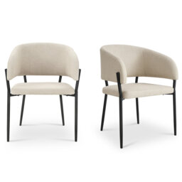 Oxford Upholstered Dining Chairs Set