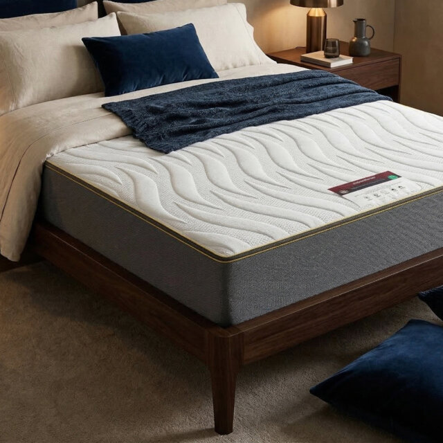 Ortho Sleep Firm 24cm Cool Blue Foam Mattress