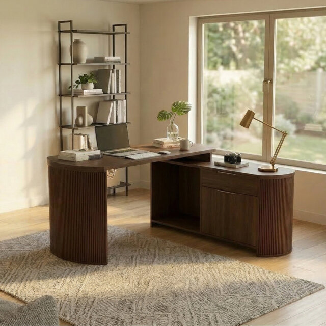 Morriston 150 L-Shape Desk