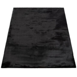 Thrapst Shaggy Black Rug