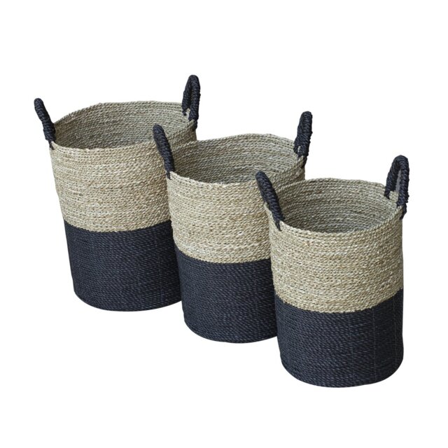 Rebrilliant Seagrass Decorative Basket