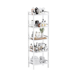 142cm H x 45cm W Bamboo / Rattan Bookcase