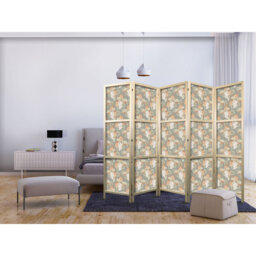 171 cm H Solid Wood Folding Room Divider
