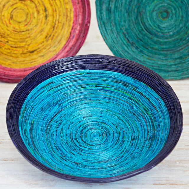 Handmade Paper Decorative Bowl 1