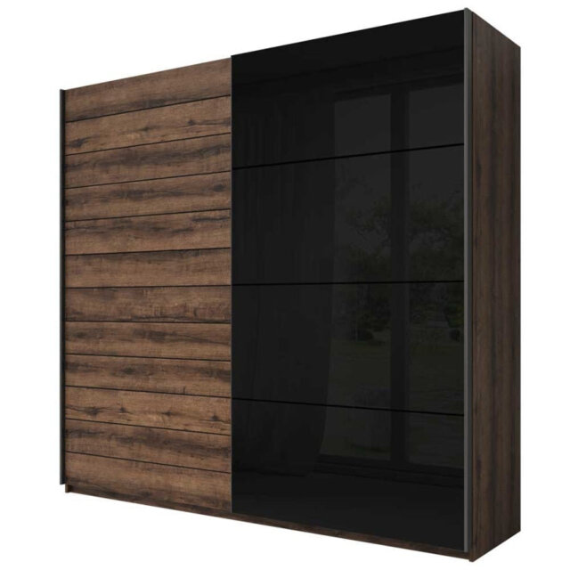 Marcelo 2 Door Solid + Manufactured Wood Wardrobe
