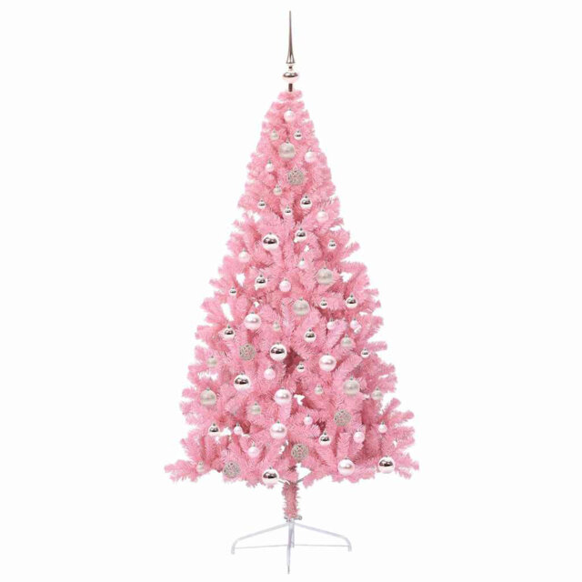5.91' H Lighted Artificial Christmas Tree