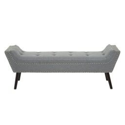 Elkland Polyester Blend Upholstered Bench
