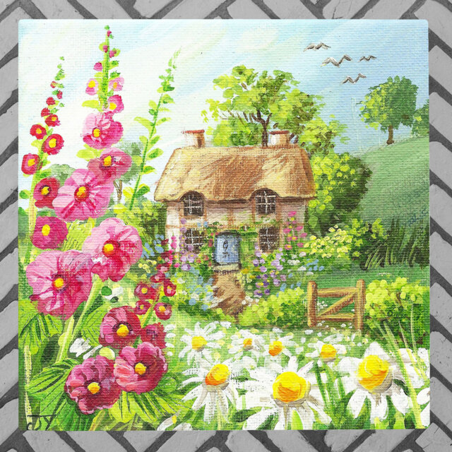 JUDITH YATES Farmhouse Wall Decor on Ceramic