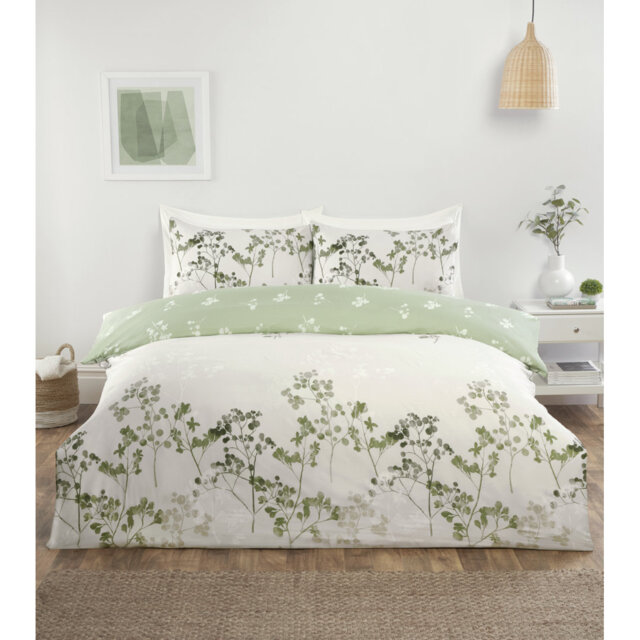 Mcclain Microfiber Floral Duvet Cover with Pillowcases Included