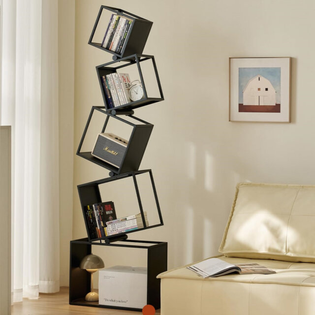 185 cm H x 55 cm W Bookcase