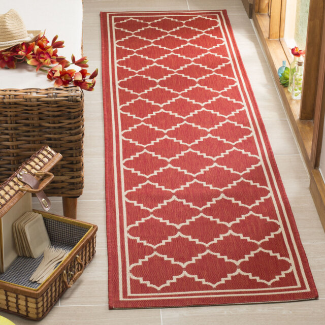 Anais Geometric Indoor / Outdoor Area Rug