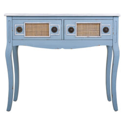 Zehr 90cm Solid Wood Top Console Table