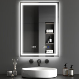 Bluetooth LED Bathroom Mirror Illuminated