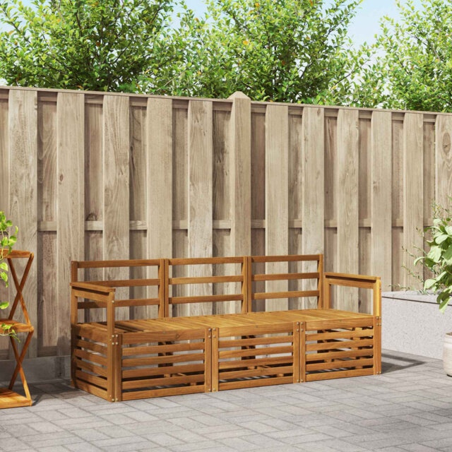Sofa Sets Solid Acacia Wood Outdoor Furniture Garden Seating Solutions