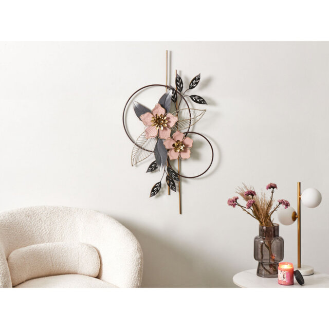 Handmade Plants & Flowers Wall Decor on Iron