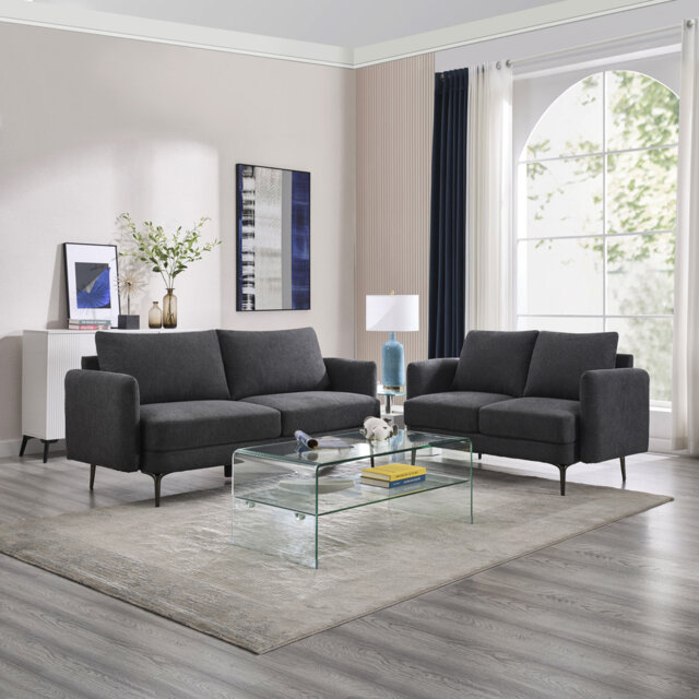 Sofia 2+3 Seater Fabric Sofa Set