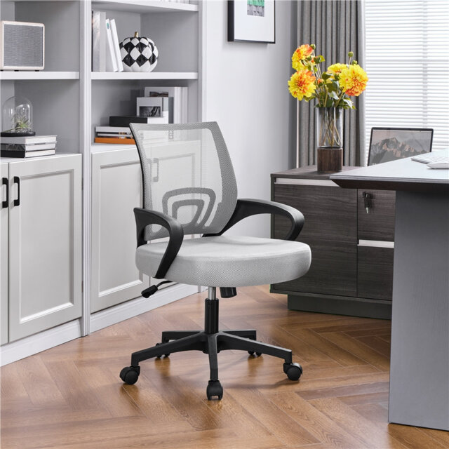 color Mid-Back Mesh Swivel Office Chair