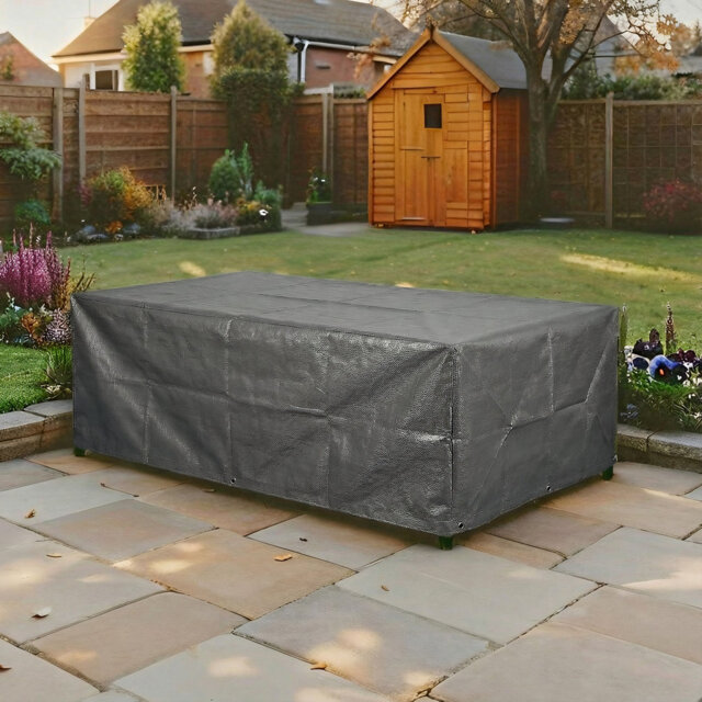 Duracover 170cm Waterproof & UV Resistant Large Outdoor Furniture Patio Rattan Set Cover