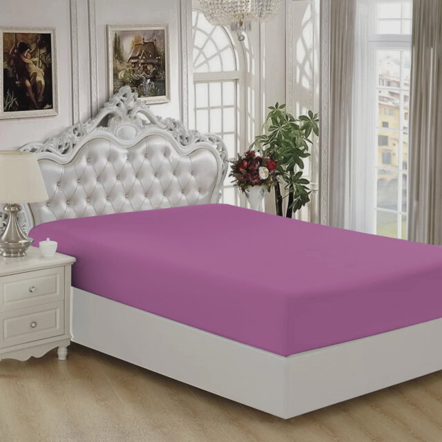 Lieselotte Extra Deep 100% Microfiber Brushed 40 cm Fitted Sheet