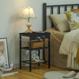 Side Table with Storage