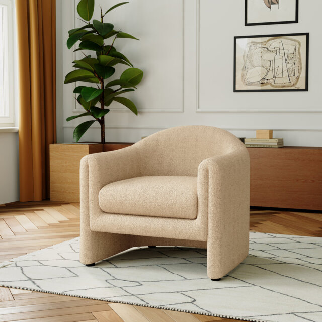 Esly 82Cm Wide Barrel Chair