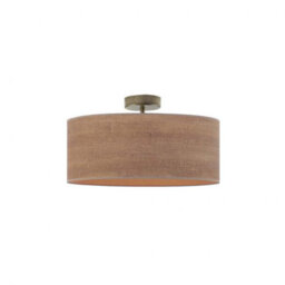 Bishon Fabric Semi Flush Mount