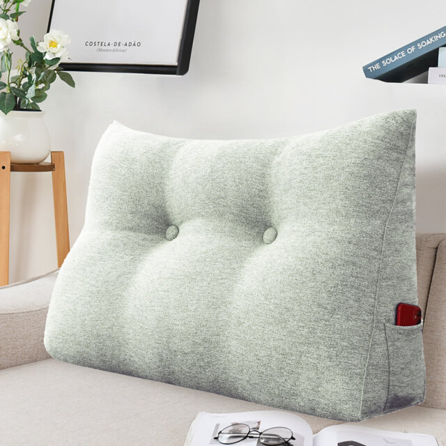 180cm Curved Headboard Pillow