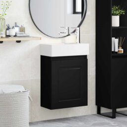 Single Bathroom Vanity with Ceramic Basin