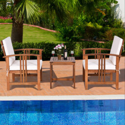 Wicker 2 - Person Garden Lounge Set