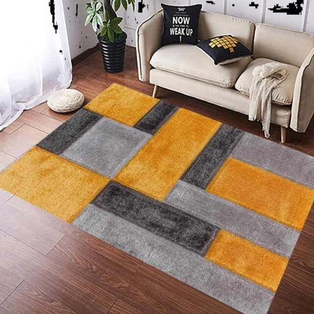 New Large Shaggy Area Rugs Hallway Living Room Bedroom Carpet Floor Mats