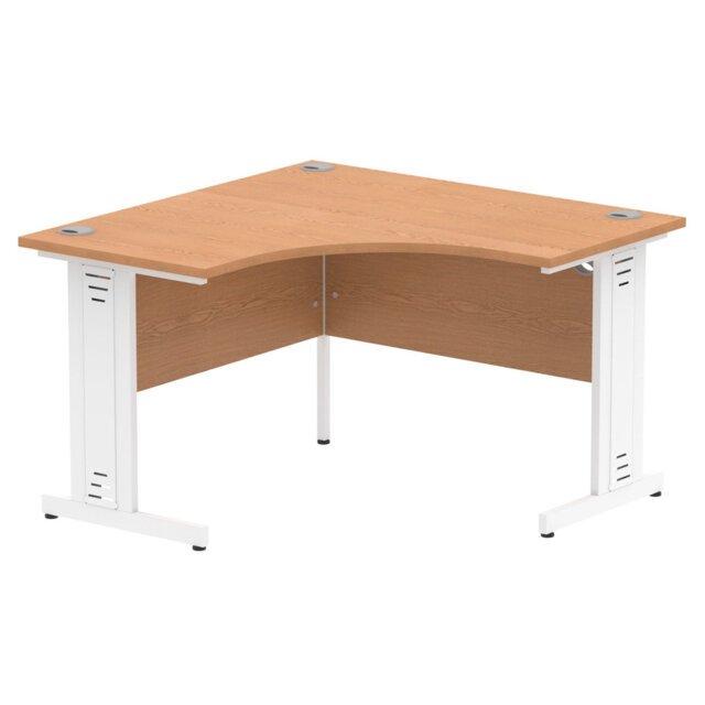 Tibay Corner Metal Base Computer Desk
