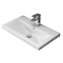 Athena 810mm Single Bathroom Vanity with Integrated Ceramic Basin