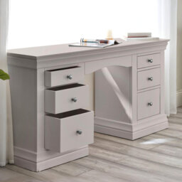 Dial Clermont Dressing Table - Light Grey