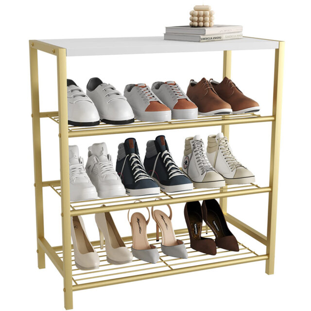 12 Pair Shoe Rack