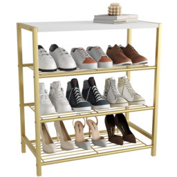 12 Pair Shoe Rack