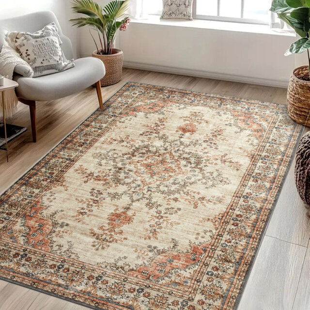 Luxury Plush Area Rug Modern Decorative Carpet for Home Interior Decor