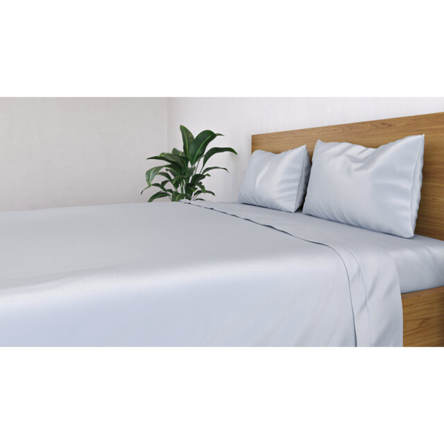Panda 100% Bamboo Flat Sheet - Hypoallergenic and Breathable