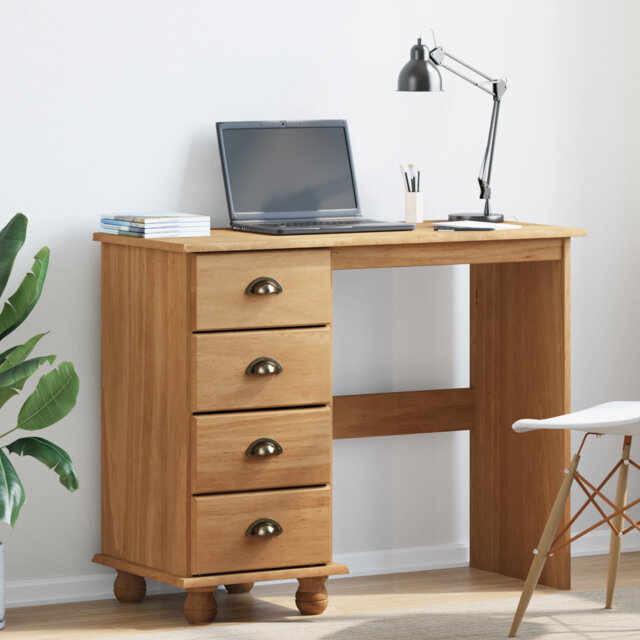 Solid Wood Writing Desk