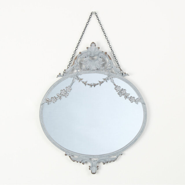 Metal Flat Wall Mirror