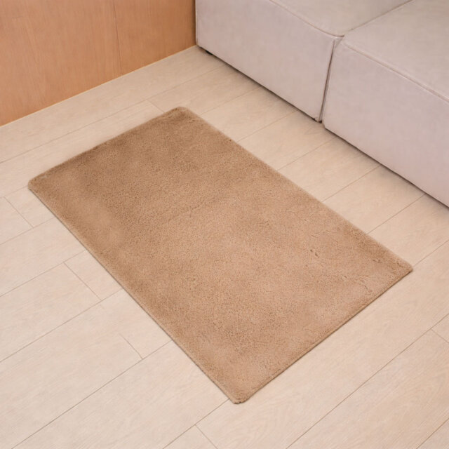 Solid Colour Machine Tufted Indoor / Outdoor Area Rug