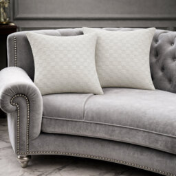 Luxury Check Velvet Cushion Covers Set Of 4 Soft Throw cases