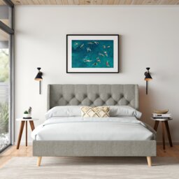 Her Majesty Upholstered Platform Bed