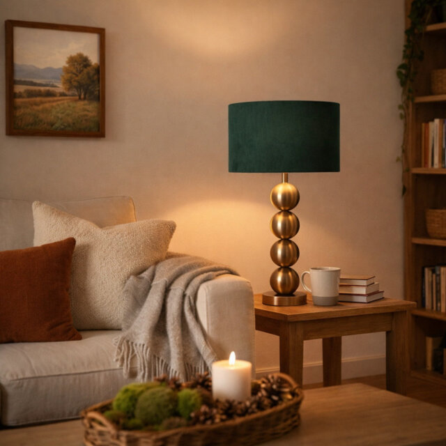 Metal Table Lamp