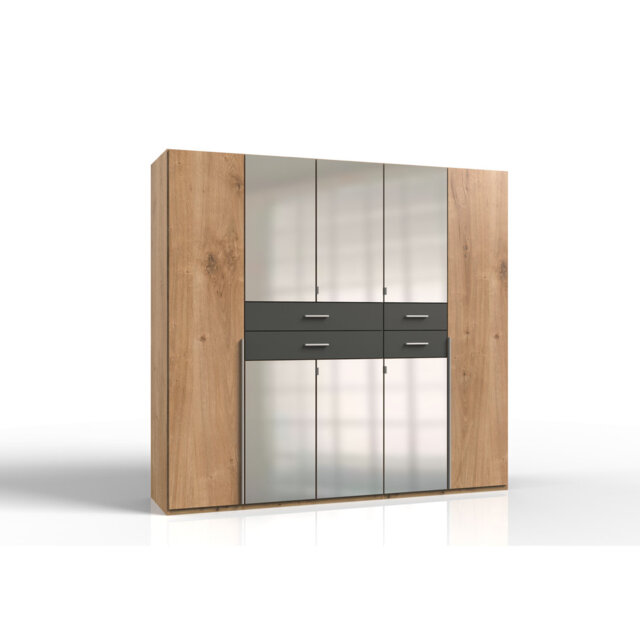 Leeander 5 Door Wardrobe