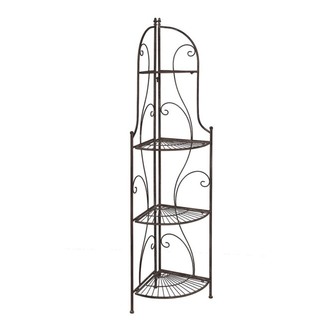 Carrow 157cm H x 47cm W Corner Bookcase